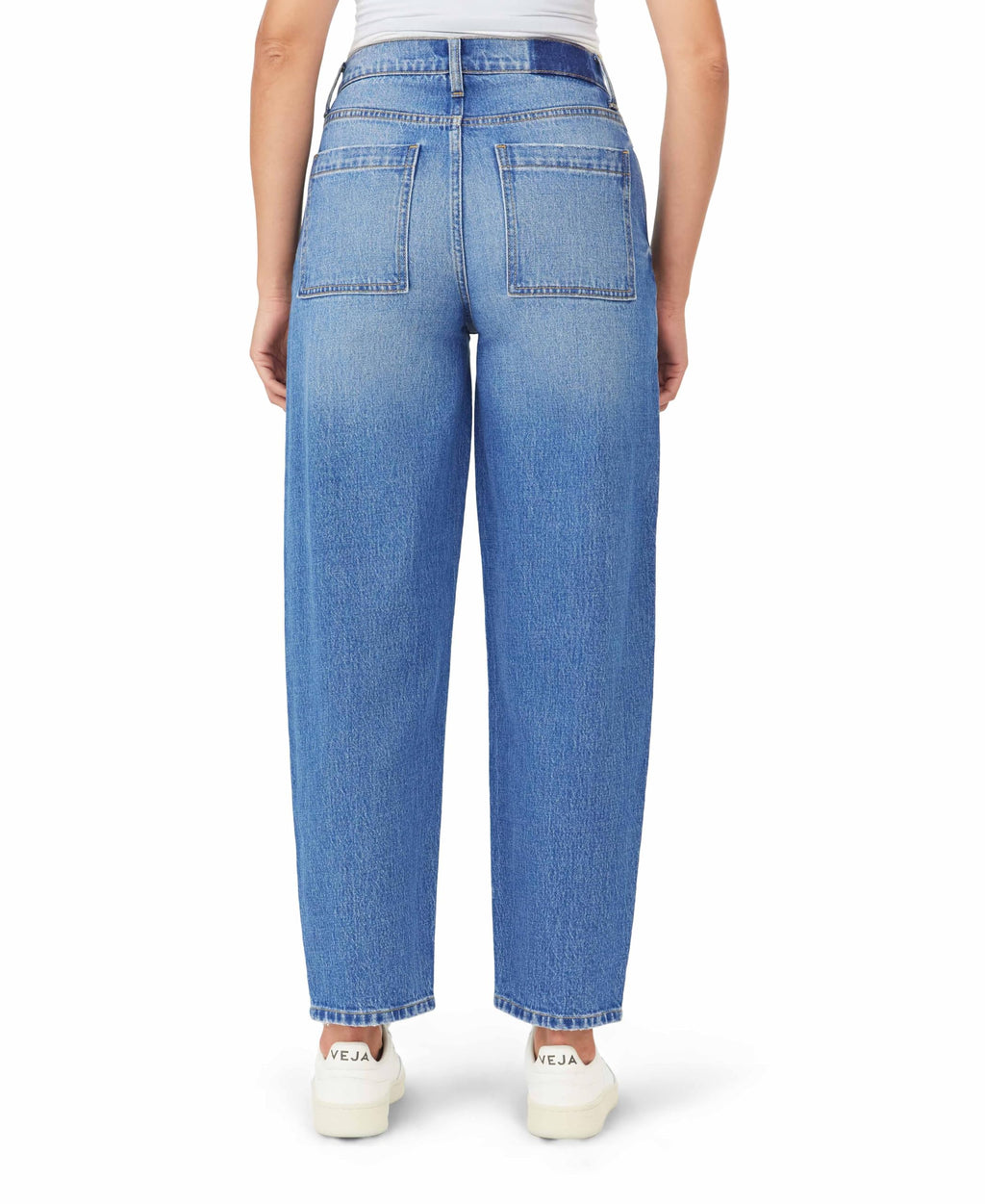 kensie Jeans for Women The Jessica Retro Luxe High-Rise Seamed Front Barrel 28-Inch Inseam, Paxton, 10