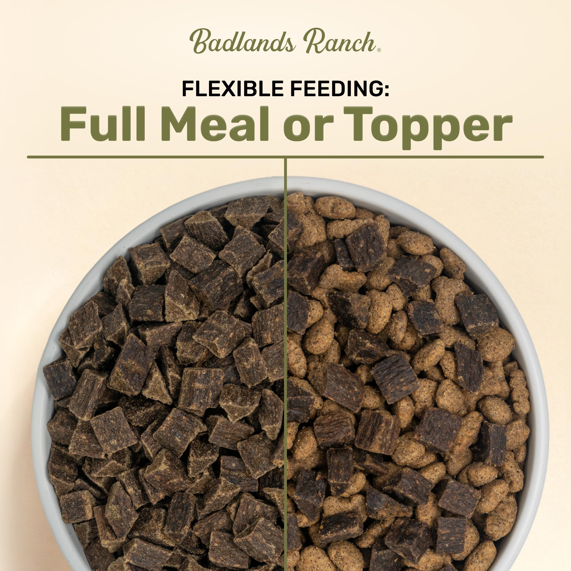 BADLANDS RANCH by Katherine Heigl – Superfood Complete Air-Dried Wild Fish & Turkey Dog Food – High Protein with Superfoods for Daily Wellness & Consistent Nutrition – 24 oz