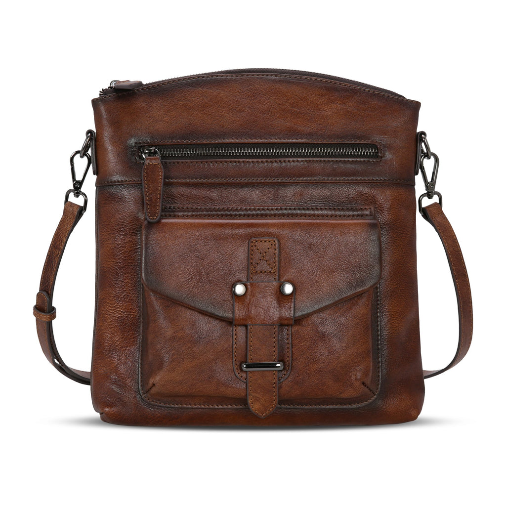 HESHE Leather Crossbody Bags for Women Shoulder Handbags Satchel Purse(CE)