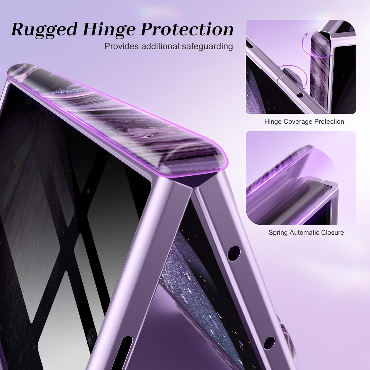 GVIEWIN for Samsung Galaxy Z Fold 8 Ultra Case Compatible with Magsafe
