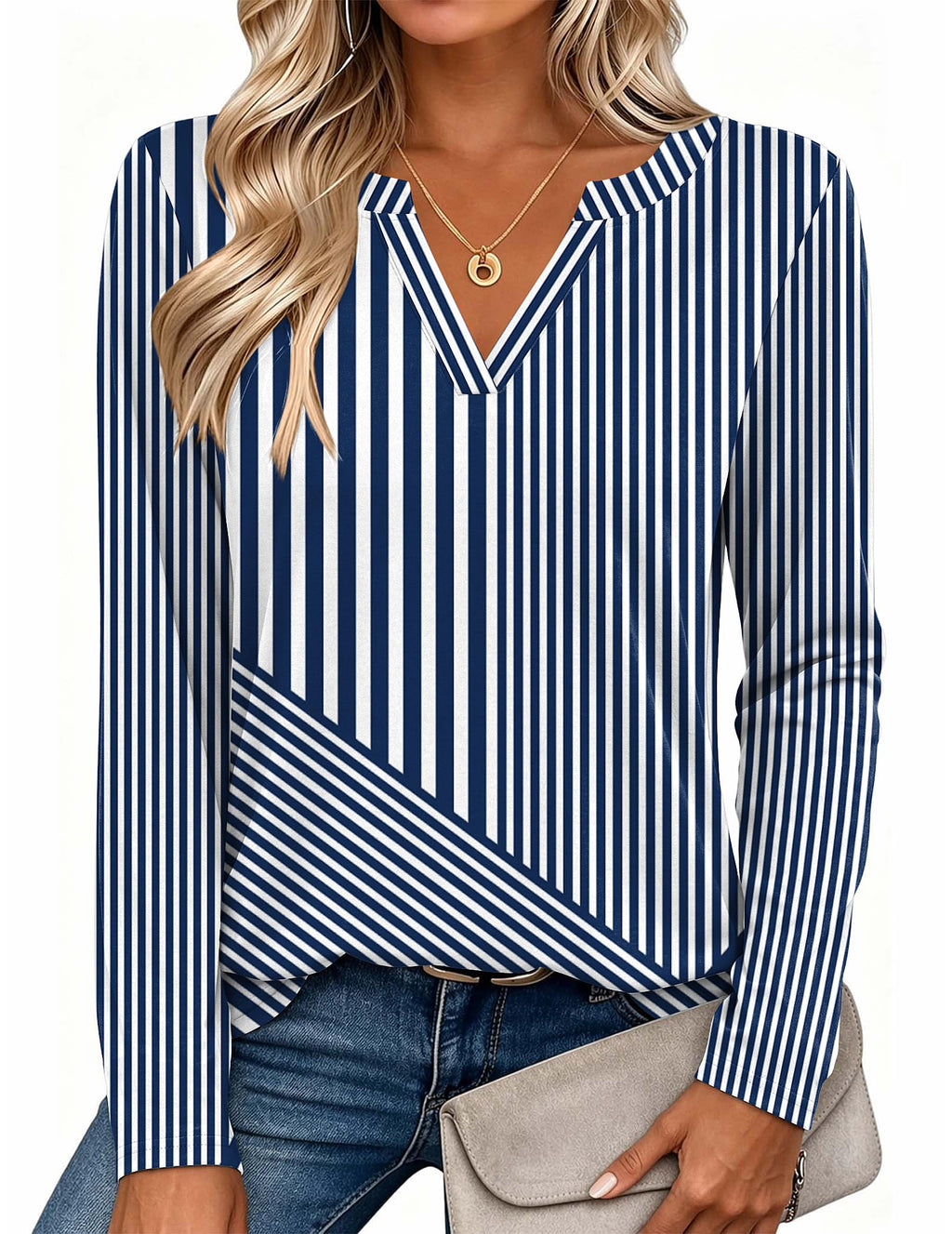 Zeagoo Long Sleeve Tops for Women Business Casual Shirt Long Sleeve Blouses