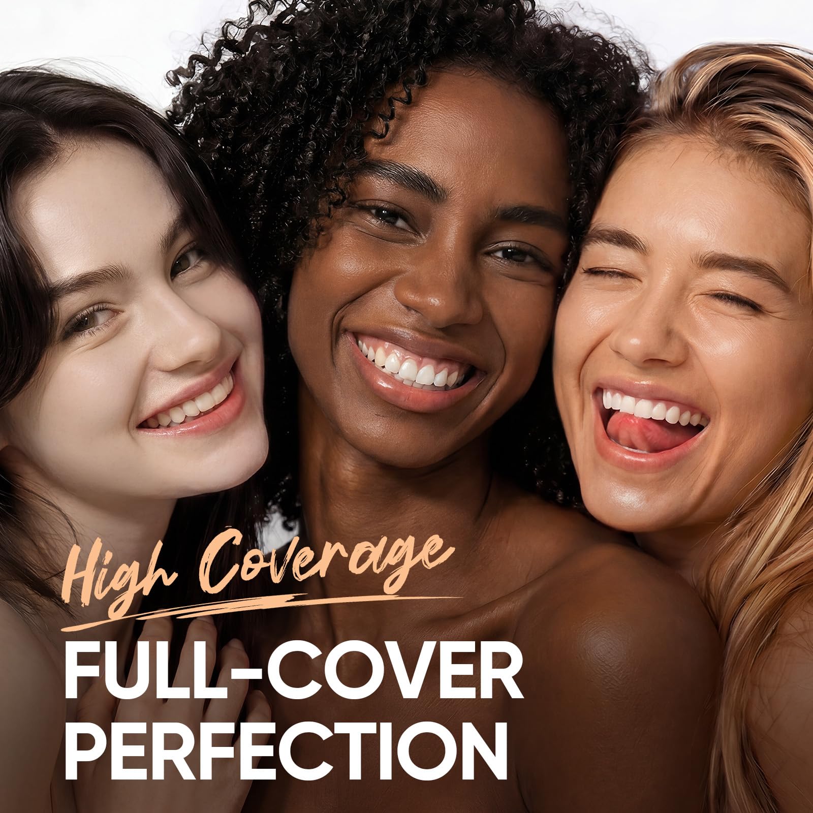 SKINTIFIC Full Coverage Cushion Foundation #02 Ivory
