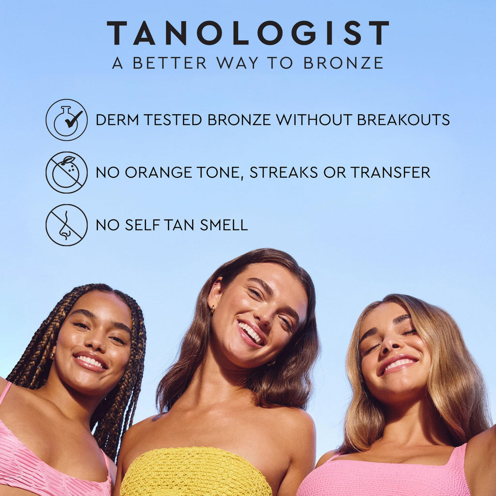 Tanologist Hydrating Daily Glow Body Lotion- Medium/Dark, Buildable & Transfer-Proof Gradual Self Tanner, Summer Fragrance, Natural Not Orange, Lasts 7 Days, Vegan Clean Formula, 8.45 fl oz