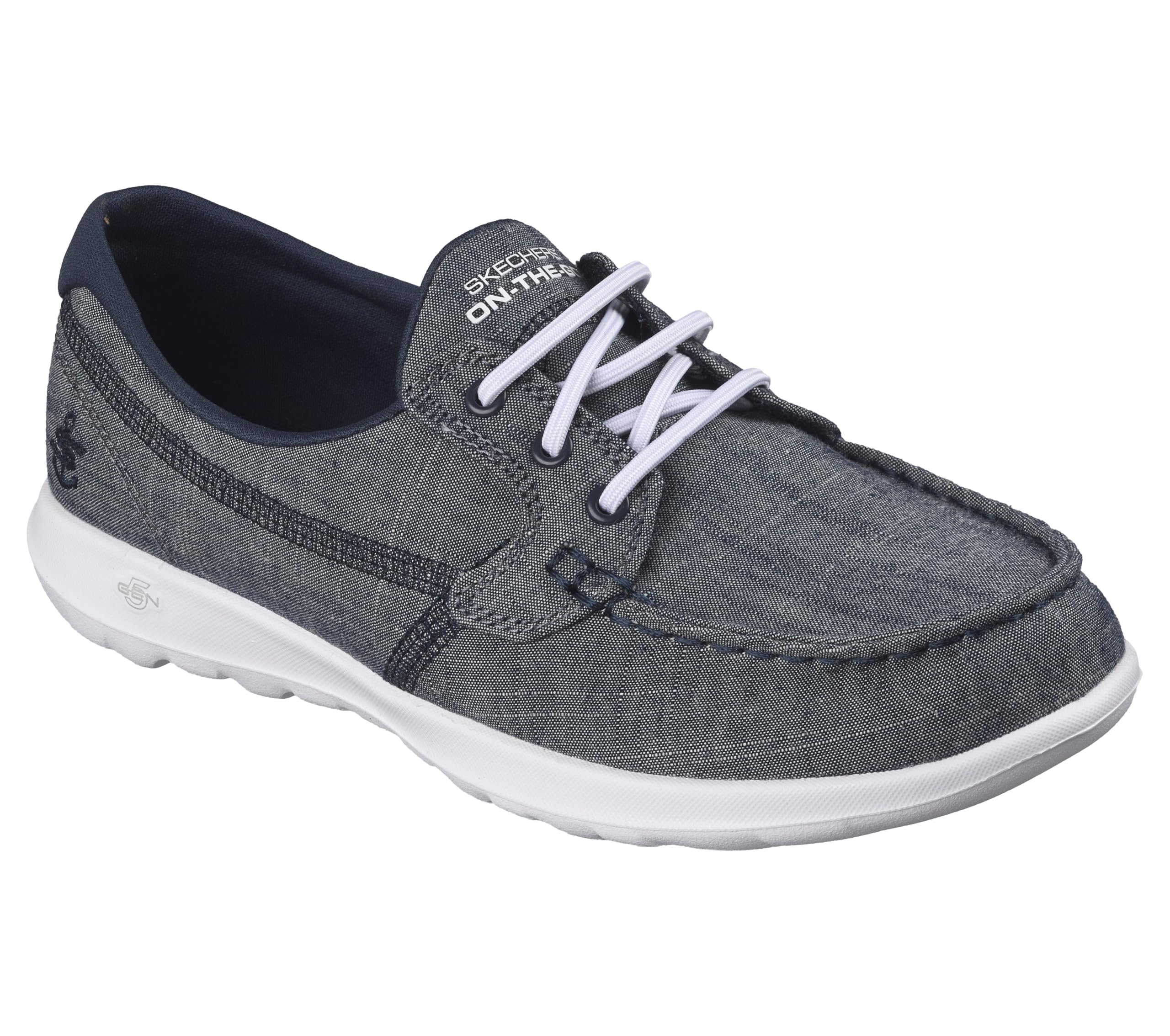 Skechers Performance Women's Go Walk Lite-15433 Boat Shoe,navy,10 M US