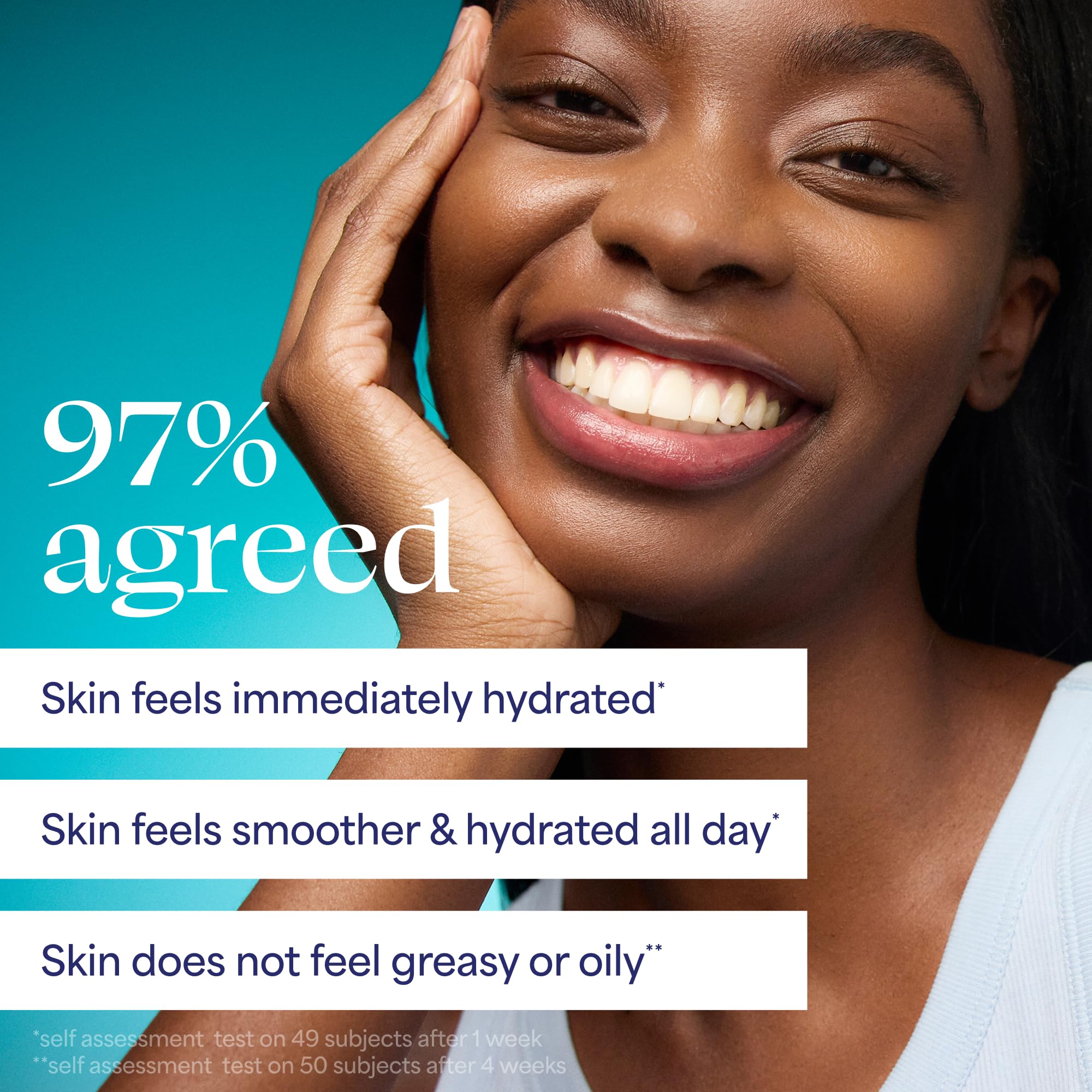 TULA Skin Care 24-7 Weightless Moisture Hydrating Day & Night Cream - Supersize, Anti-Aging Lightweight Gel Cream Moisturizer for Face, Contains Watermelon & Blueberry Extract, 3.4 oz.