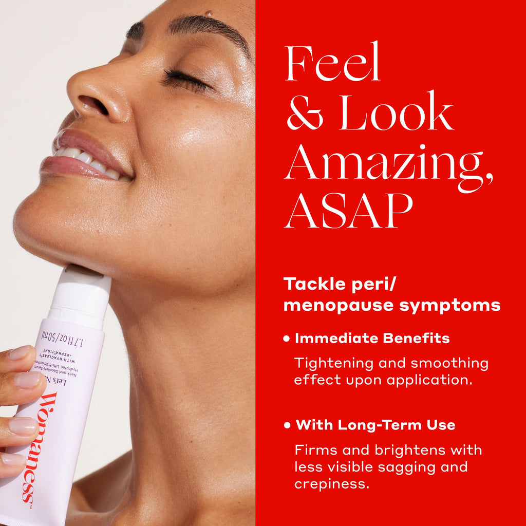 Womaness Let's Neck Serum for Neck Tightening and Lifting, 50ml