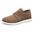 Bruno Marc Men's KnitFlex Breeze Mesh Oxford Sneakers - Breathable Business Casual Shoes Lightweight & Comfortable Walking Shoes for Men, Size 9,Light/Brown,GRAND-01