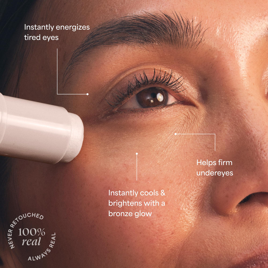 TULA Skin Care Bronzy Duo - Americano Spresso Energizing Eye Balm 0.35 oz + Maple Glaze Plumping Lip Treatment 0.28 oz, 2-Piece Kit