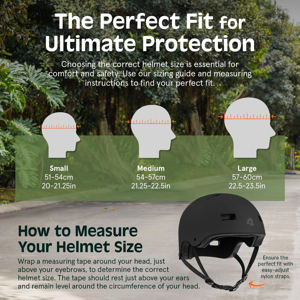 Retrospec Dakota Bicycle / Skateboard Helmet for Adults - Commuter, Bike, Skate, Scooter, Longboard & Incline Skating - Highly Protective & Premium Ventilation- Large- Matte Black