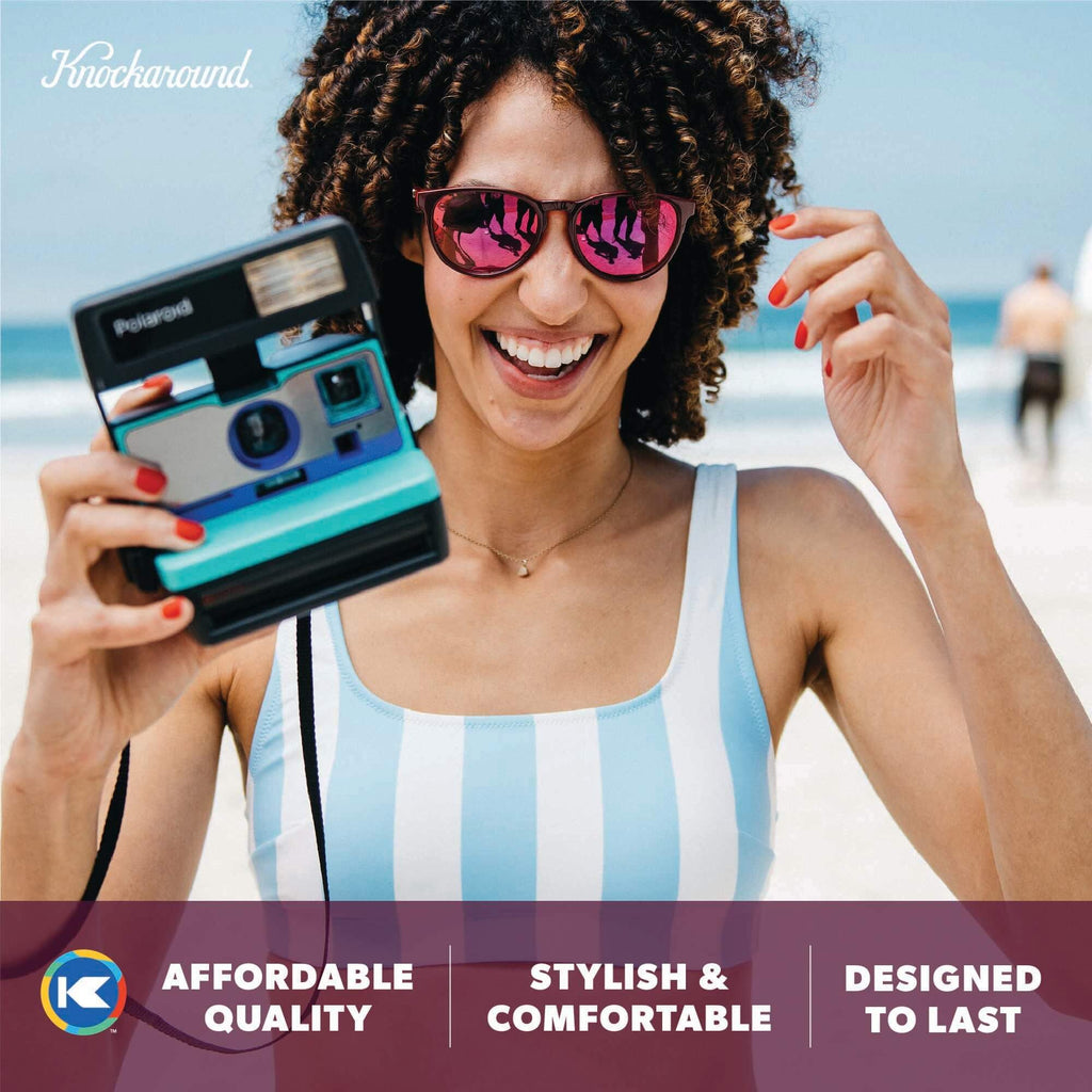 Knockaround Mai Tais Polarized Sunglasses for Women & Men - UV400 Protection