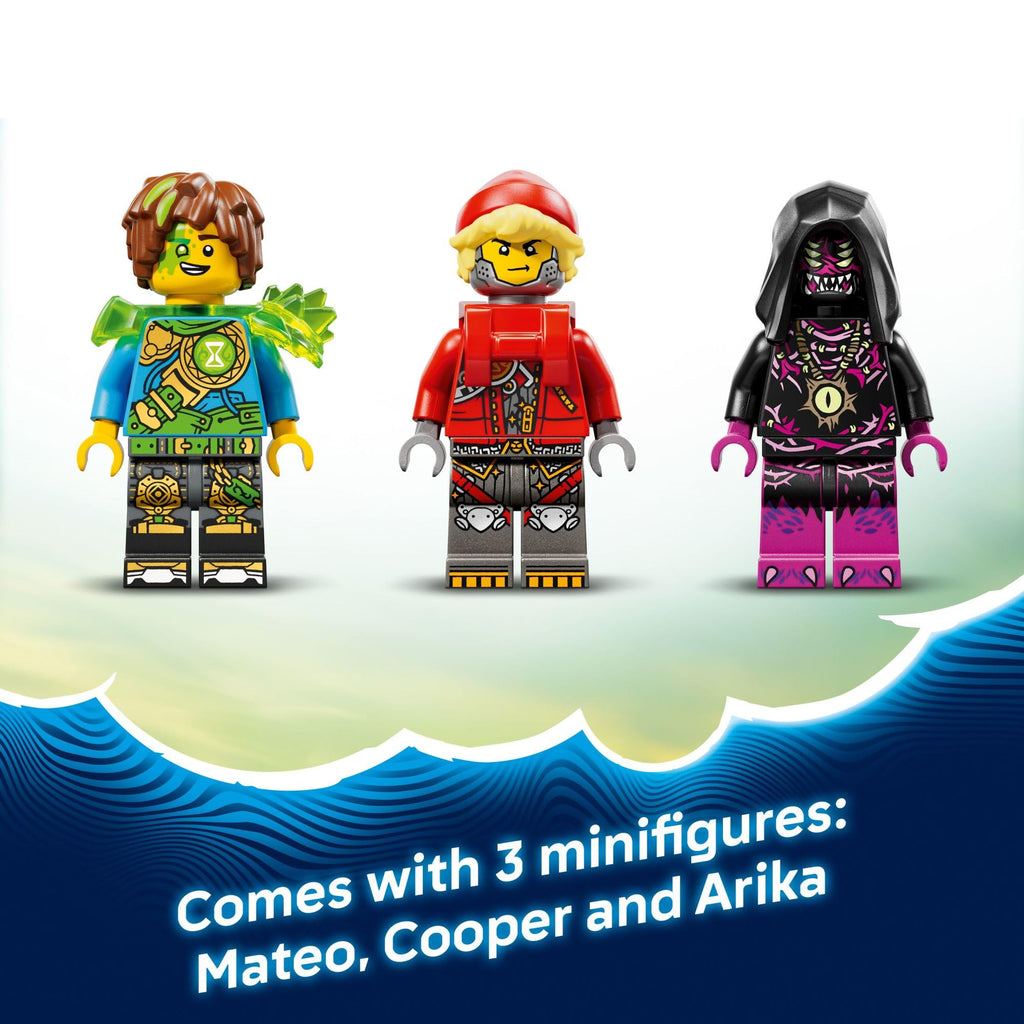 LEGO DREAMZzz Nightmare Scorpion Digger Building Toy for Boys & Girls - Pretend Play Set for Kids, Ages 7+ - with 2 Build Options, 3 Minifigures & Treasure Creature - Gift Idea for Birthdays - 71513