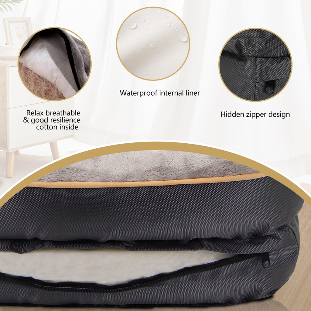 JOYELF XXLarge Memory Foam Dog Bed, Orthopedic Dog Bed & Sofa with Removable Washable Cover for Large Dogs