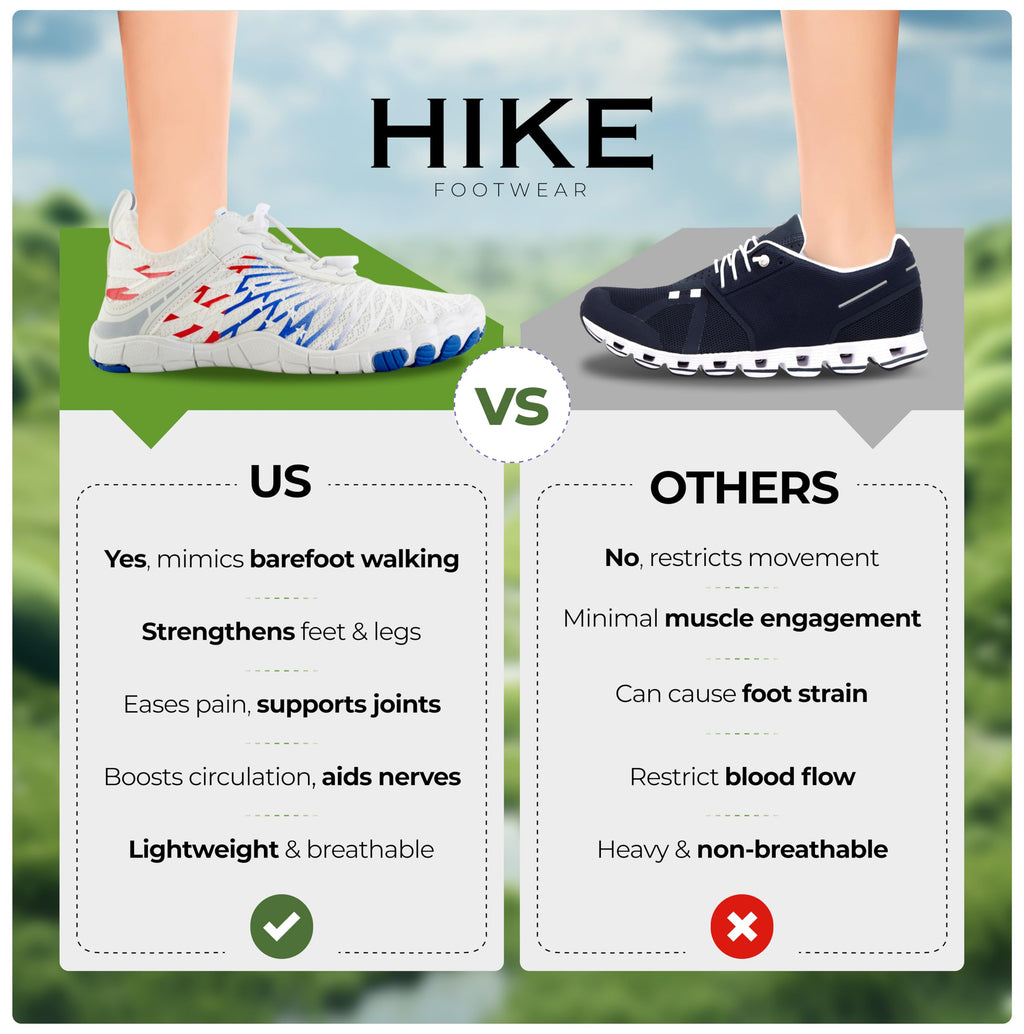 Hike Footwear HF Signature Healthy & Non-Slip Barefoot Lightweight Shoes Unisex, Walking and Daily Wear Comfort Leopard