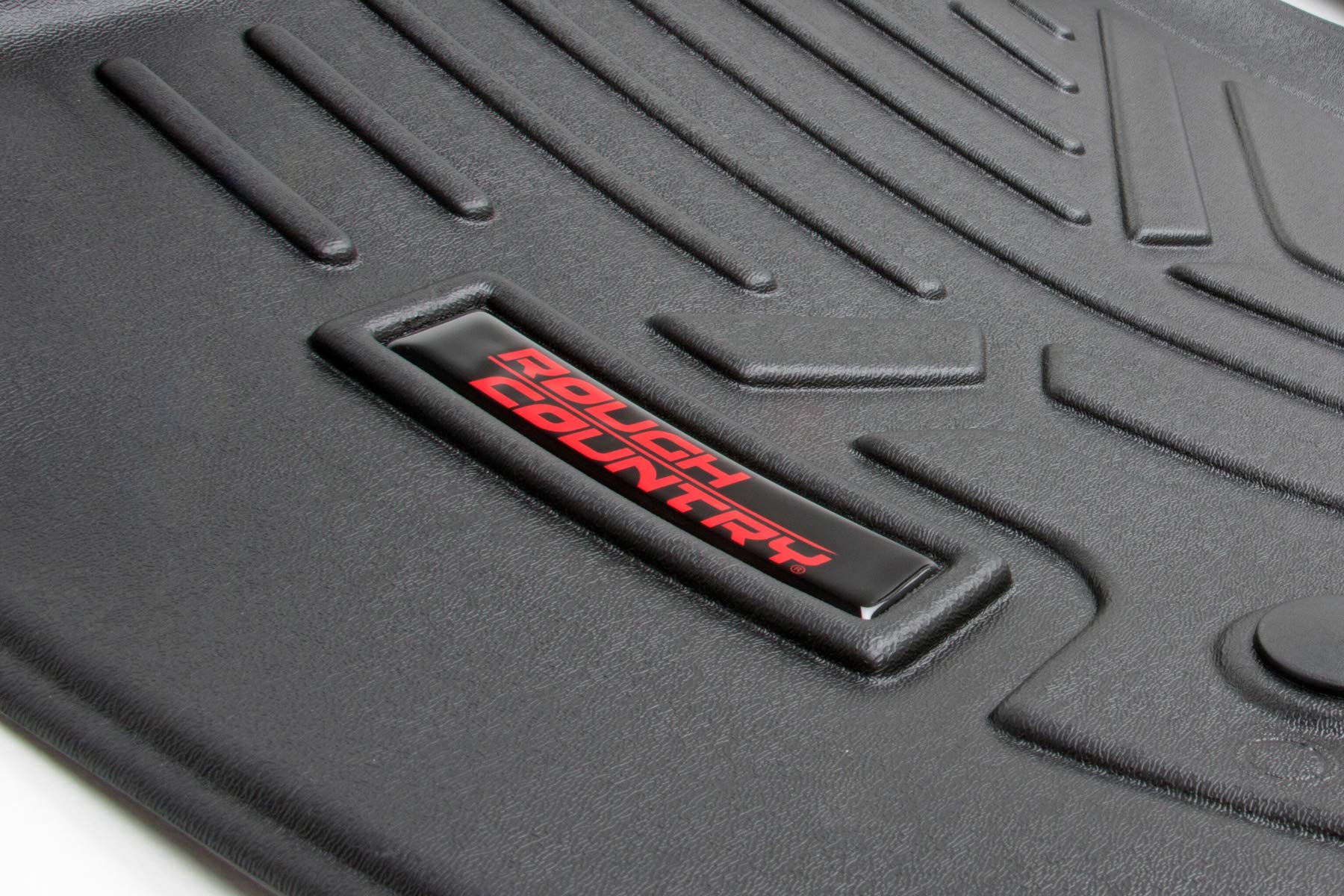 Rough Country Floor Mats for 07-13 Chevy/GMC 1500/2500HD | Crew Cab - M-21073