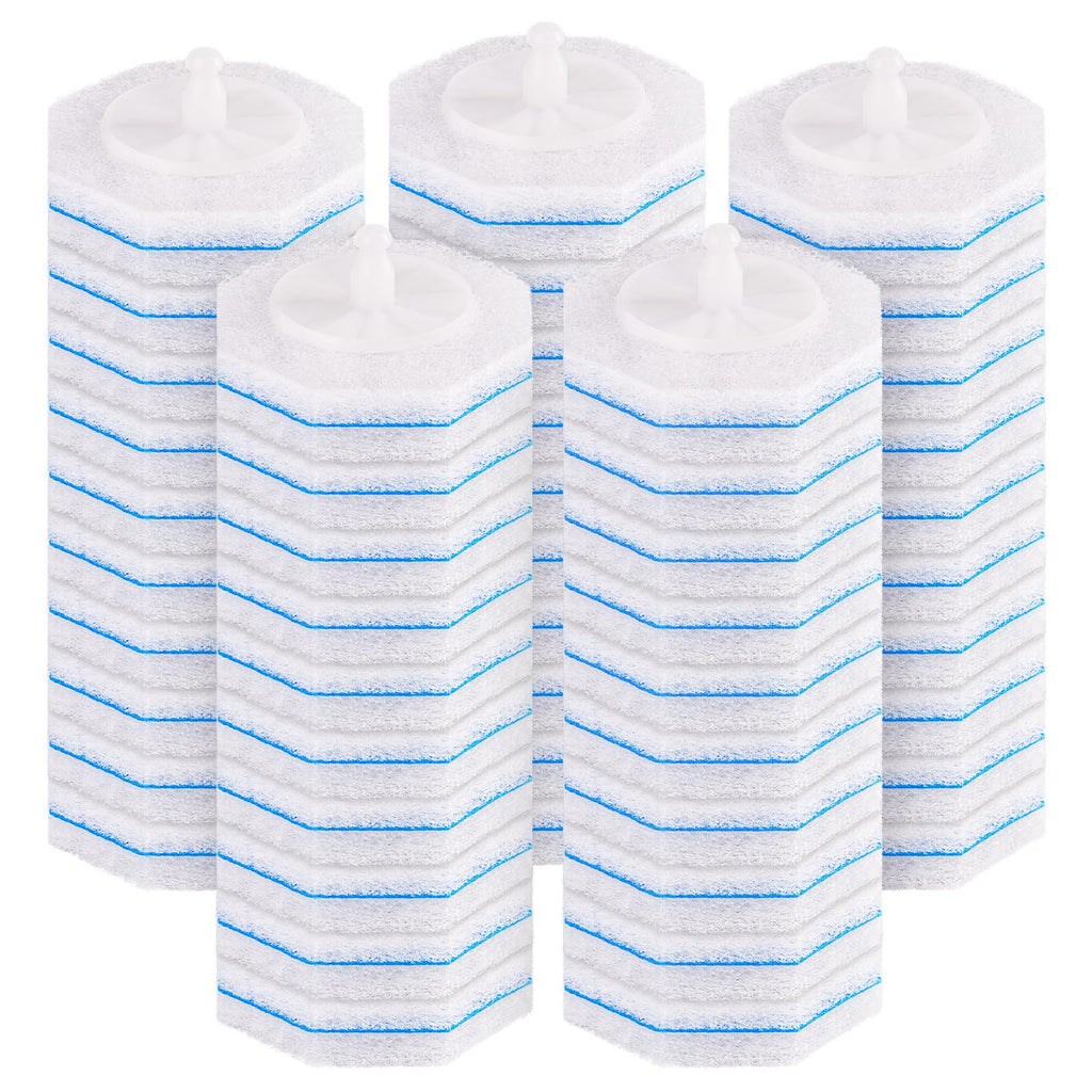 Kucbraly 50 Count Toilet Wand Refills for Clorox, Compatible with Most Disposable Toilet Brush for Bathroom Cleaning