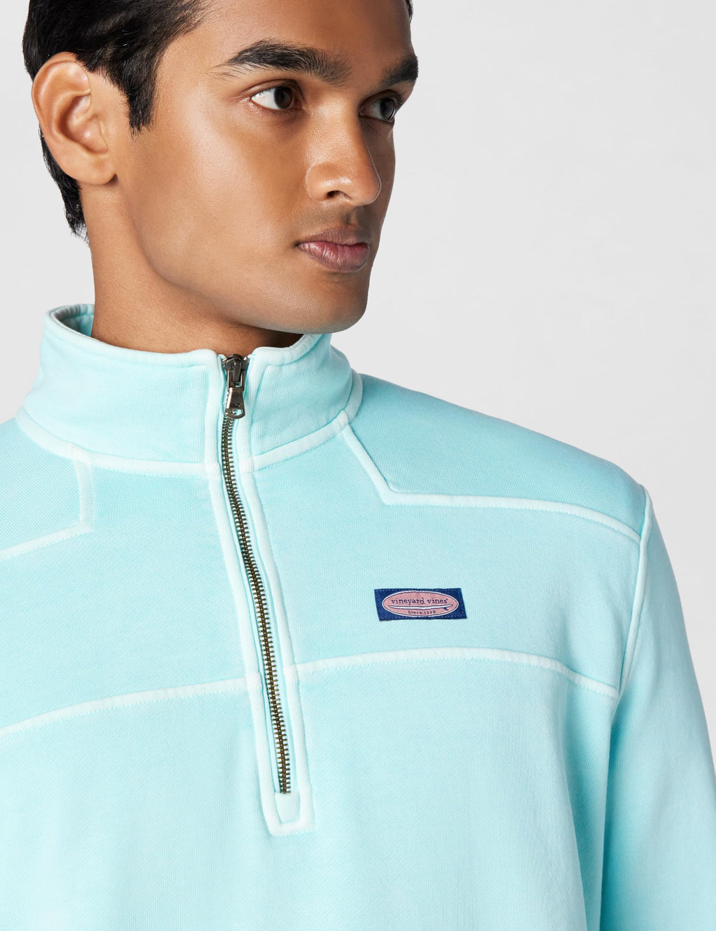 vineyard vines Surf Terry Shep Shirt, Shallow Sea, M