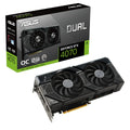 ASUS Dual GeForce® RTX 4070 OC Edition 12GB GDDR6X, IP5X, Auto-Extreme Technology, 144-Hour Validation Program, HDMI 2.1a, DP 1.4a