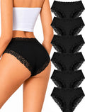 ALL OF SHE Womens Cotton Underwear Cheeky Lace Bikini Panties Sexy Briefs Ladies Essentials Clearance Today Sales Deals Haul