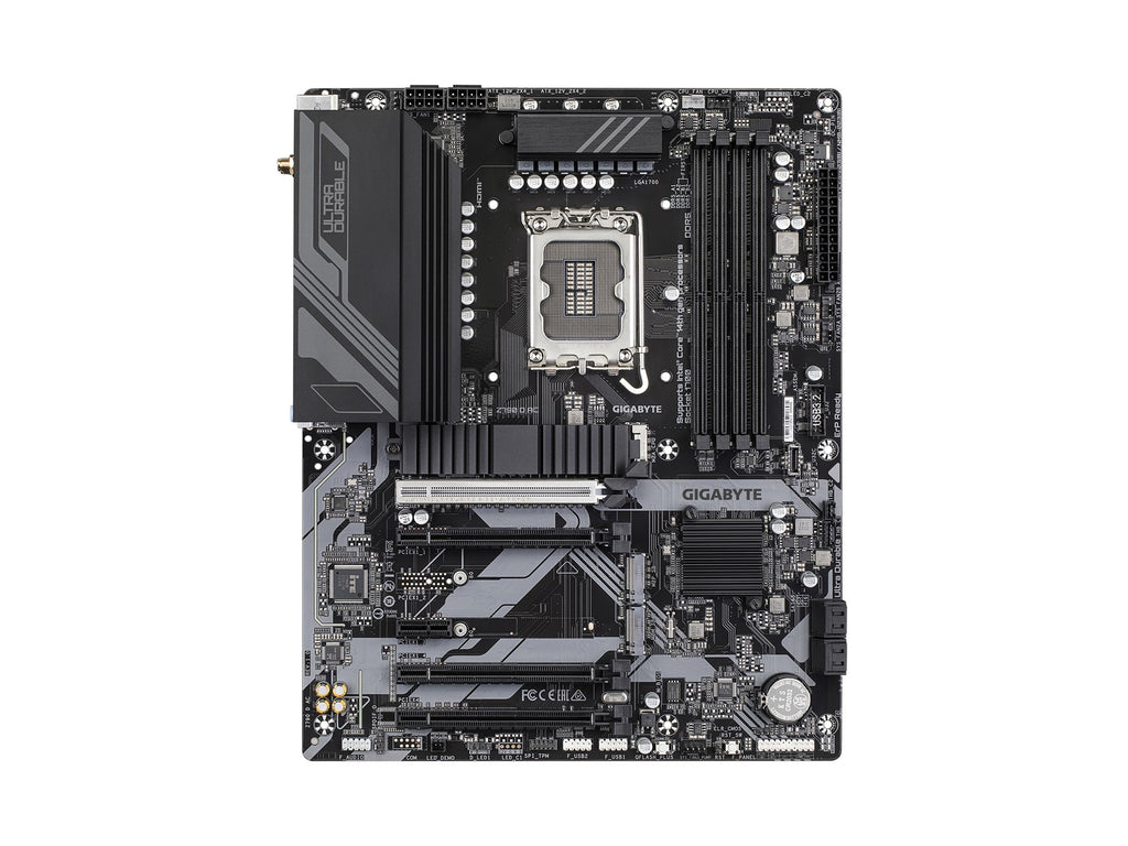 GIGABYTE Z790 D AC LGA 1700 Intel Z790 ATX Motherboard with DDR5, Triple M.2, PCIe 5.0, USB 3.2 Gen2X2 Type-C, 2.5GbE LAN, PCIe EZ-Latch, Multi-Key