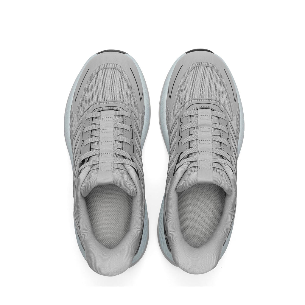 ALLSWIFIT Women's Slip On Walking Shoes Running Comfortable Tennis Breathable Non Slip Athletic Gym Workout Cross Training Fashion Sneakers,Size 8,Grey,SARR034W