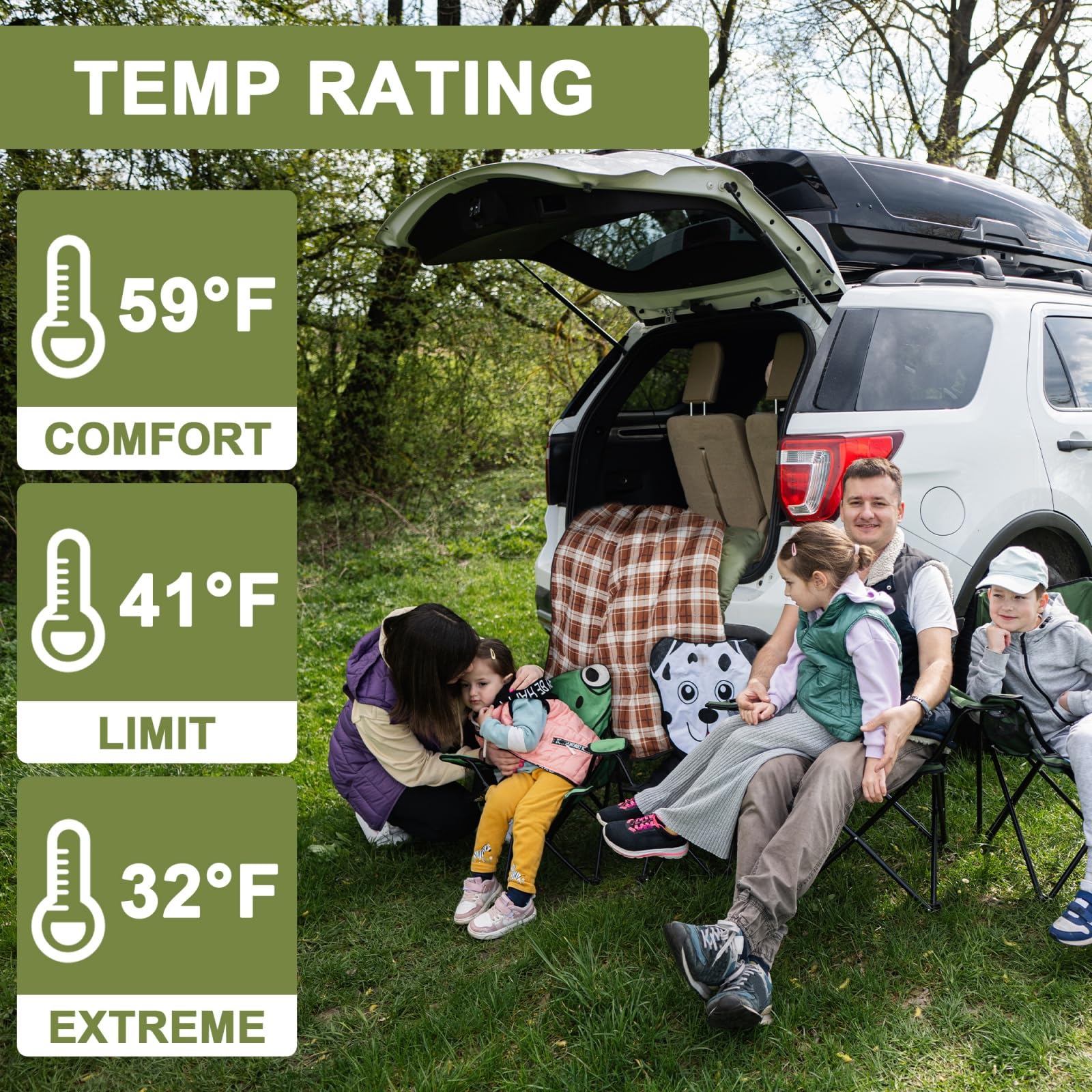 AGEMORE Cotton Flannel Double Sleeping Bag for Camping, Backpacking Or Hiking. Queen Size 2 Person Waterproof Sleeping Bag for Adults Or Teens. Lightweight with Compression Sack