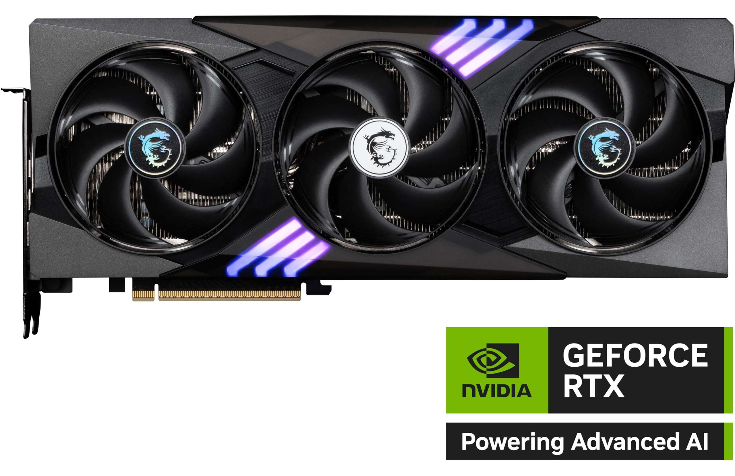 msi RTX 5070 12G Gaming Trio OC Graphics Card (12GB GDDR7, 192-bit, Extreme Performance: 2625 MHz, DisplayPort x3 2.1a, HDMI 2.1b, NVIDIA Blackwell Architecture)