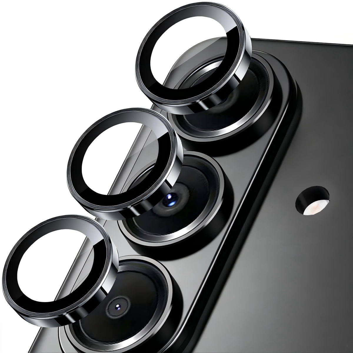 SiHPuoy Camera Lens Protector for Samsung Galaxy Z Fold 8 Ultra, Black