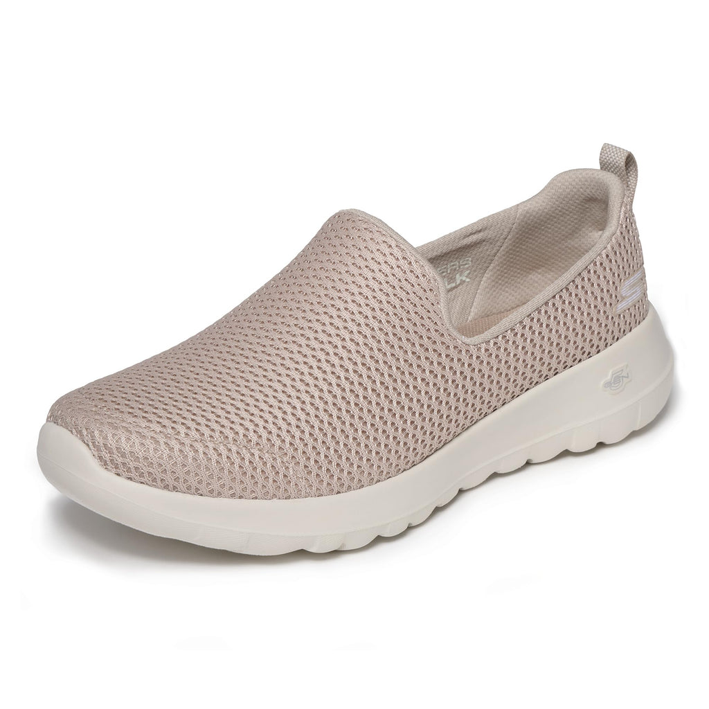 Skechers Women's Go Walk Joy Sneaker, Taupe, 7.5