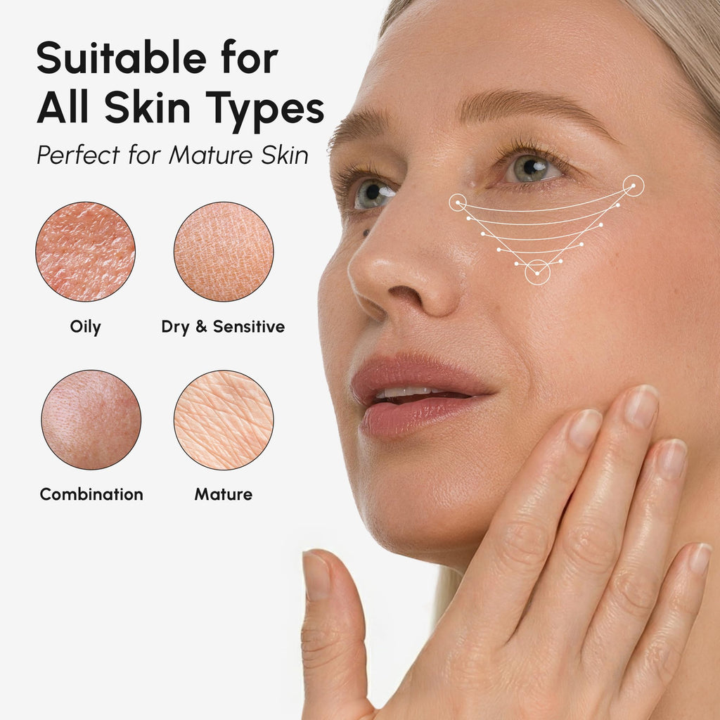 MAREE Under Eye Balm Stick with Retinol & Ceramide Complex – Facial Moisturizer for Dark Circles & Wrinkles – Under Eye Brightener Stick, Anti-Wrinkle Hydrating Face Skincare
