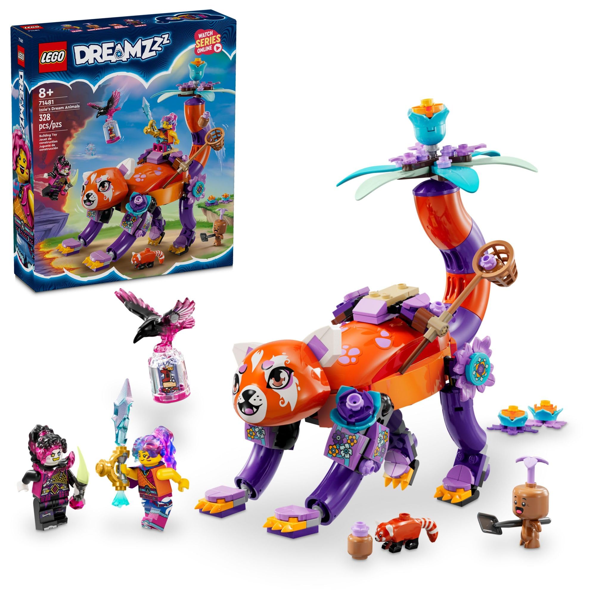 LEGO Dreamzzz Izzie’s Dream Animals Toys - Building Toys Set for Kids, Girls & Boys, Ages 8+ - Gift Idea for Christmas - 71481