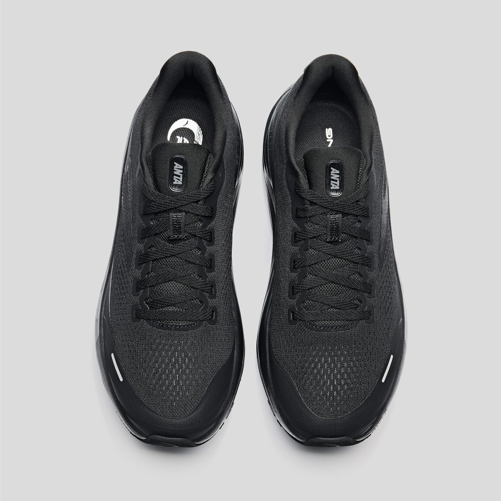 ANTA Men’s PG7 Running Shoes Cushioning Comfortable Breathable Athletic Workout Gym Cross Trainer Sports Sneakers, Black, 10.5