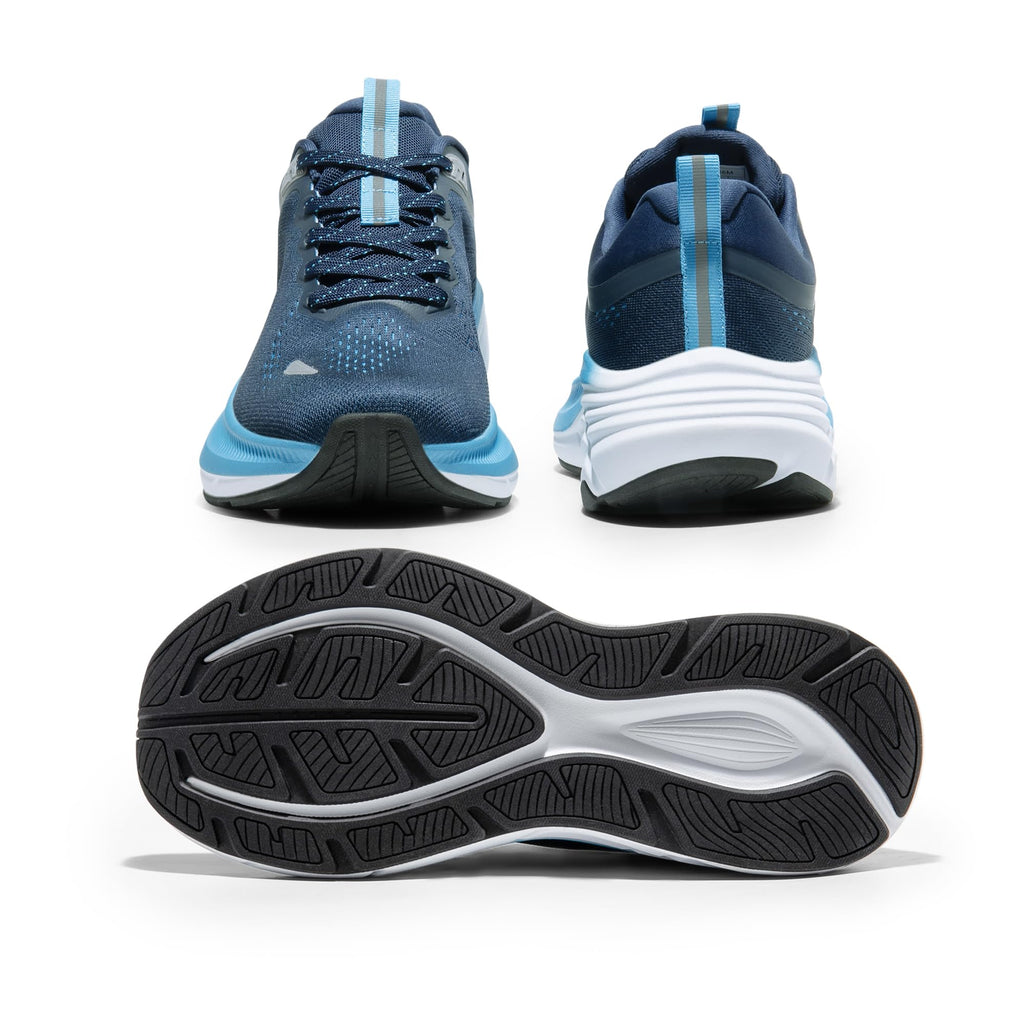 NORTIV 8 Men's Walking Shoes Running Tennis Cushioning ActiveBreeze Non Slip Athletic Gym Workout Comfortable Fashion Sneakers,Size 10,Blue,SNWS246M