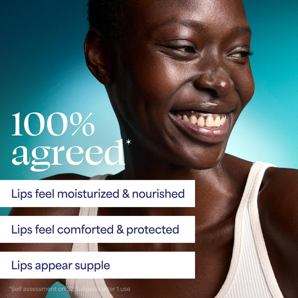 TULA Skin Care 24-7 Moisture Day & Night Peptide Lip Mask - Peptides, Hyaluronic Acid & Vitamin E deeply Nourish & Hydrate lips, 0.28 oz.