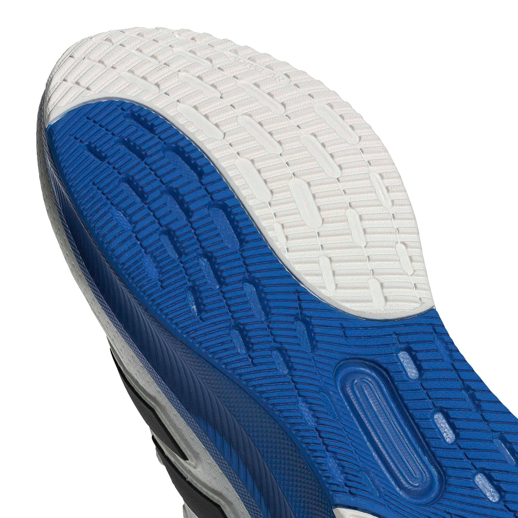 adidas Men's Ultrarun 5, Crystal White/Black/Blue, 6.5
