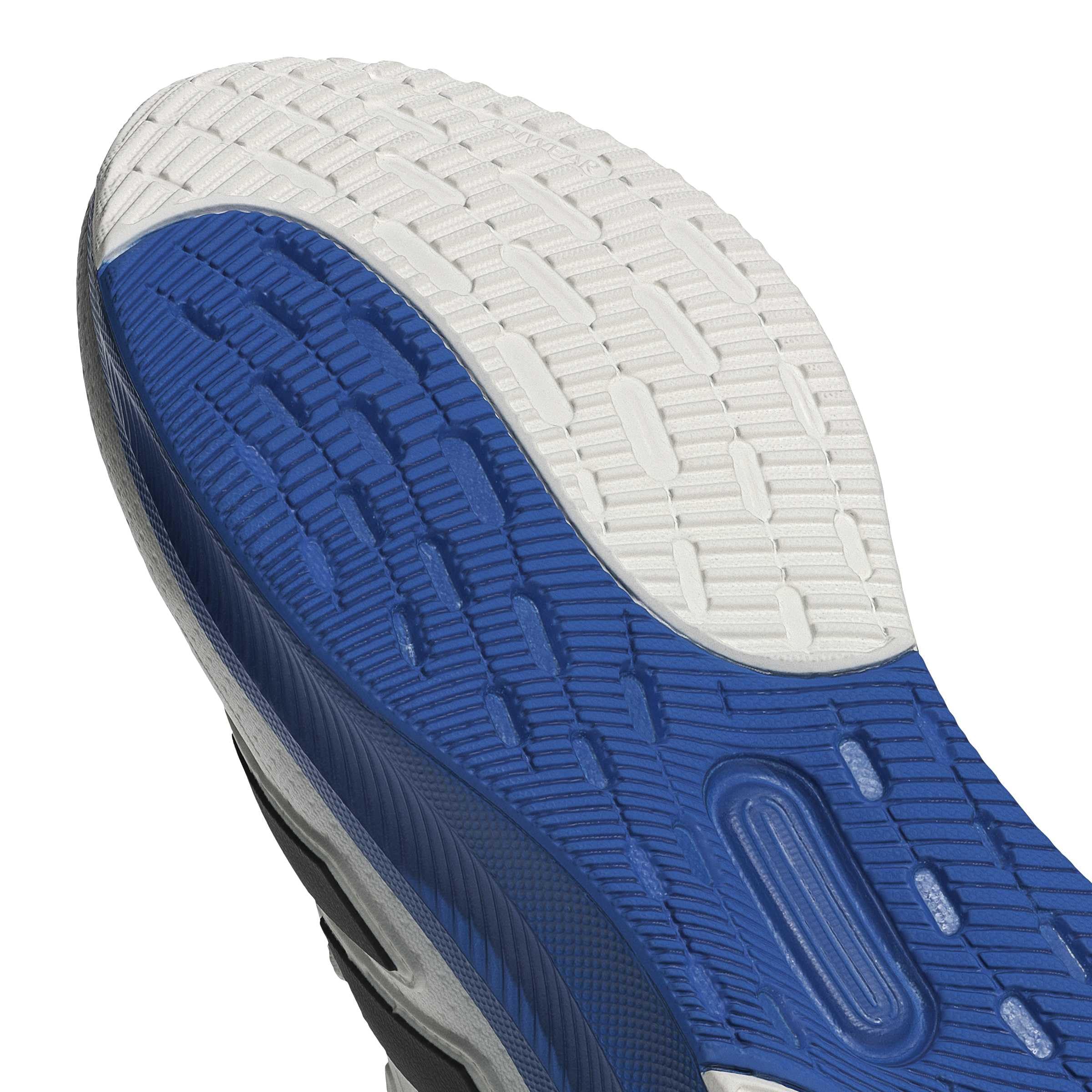 adidas Men's Ultrarun 5, Crystal White/Black/Blue, 6.5