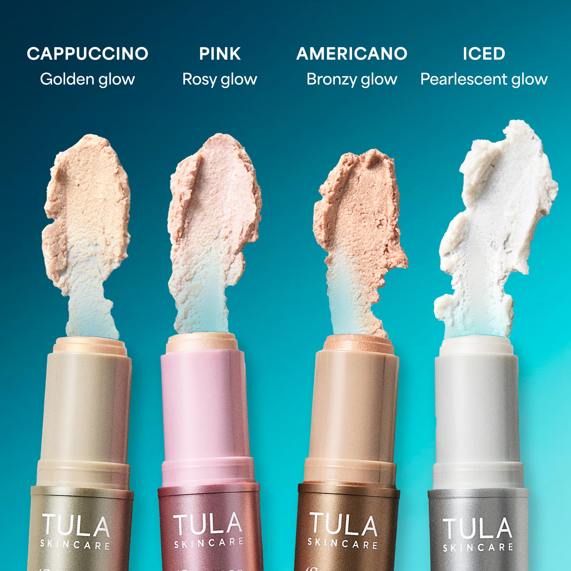 TULA Skin Care Spresso Energizing Eye Balm, Gold Glow - Energizing & Hydrating Caffeine Under Eye Treatment for Dark Circles, Portable and Perfect to Use On-the-go, 0.35 oz.