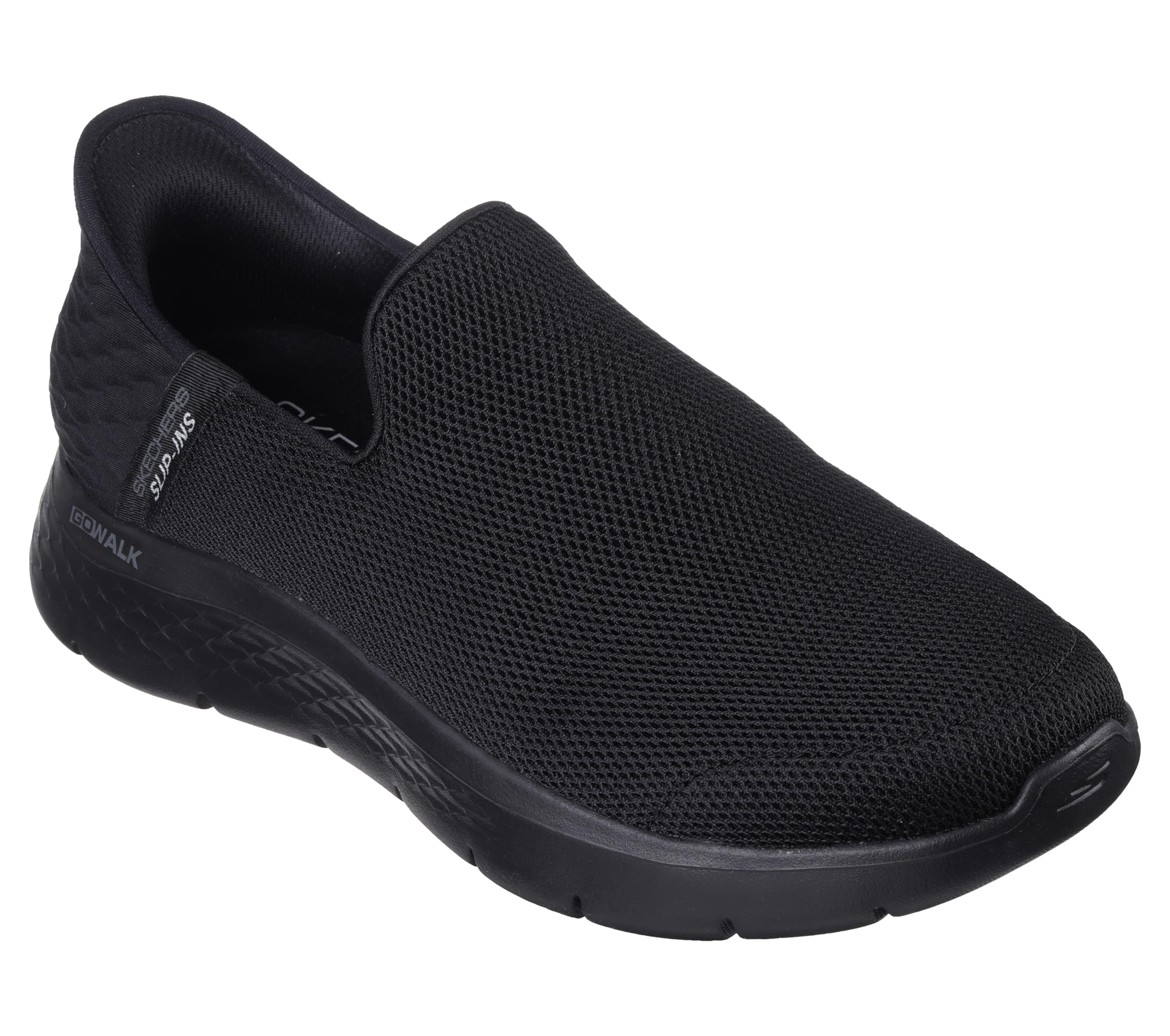 Skechers Men's Go Walk Flex No Hands Hands Free Slip-Ins Sneaker, Black, 16 X-Wide