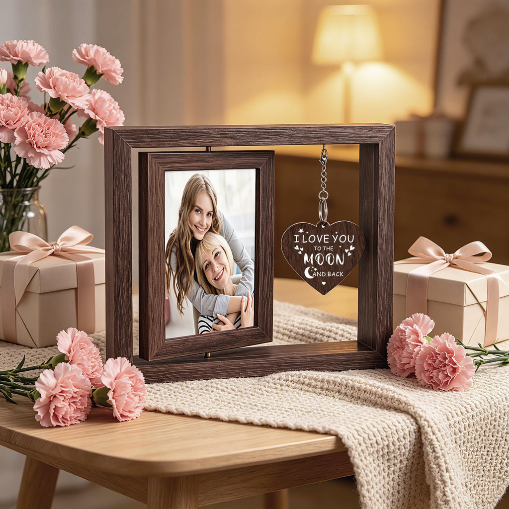 Boiveco Engagement Gifts for Couples, Wedding Gifts for Couples 2026 Love Picture Frame 4x6 Romantic Mr and Mrs Anniversary Wedding Engagement Gift for Him Her Boyfriend Girlfriend Wife Husband, Newlywed Fiance Gift for Women Men