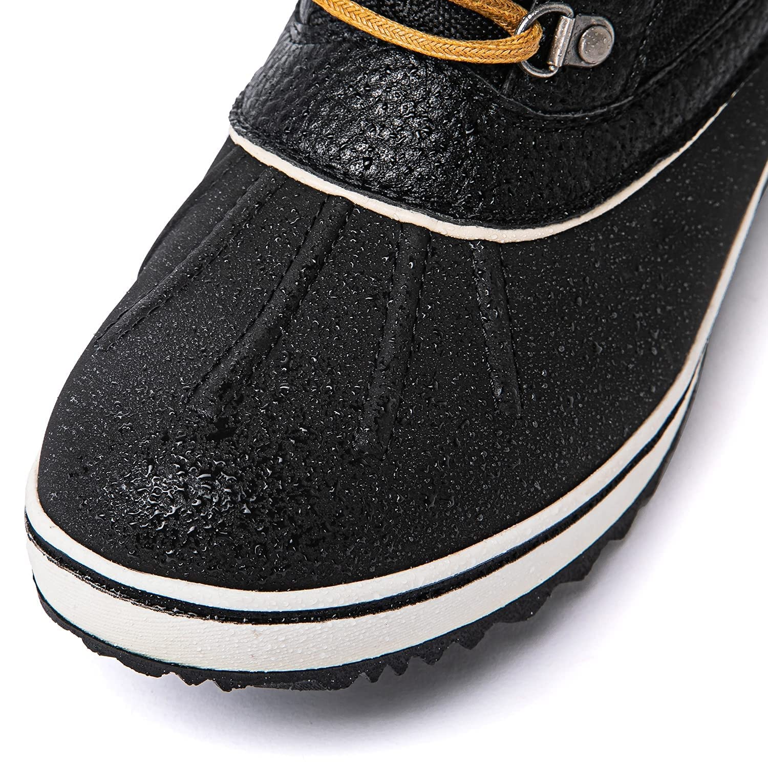 GLOBALWIN Snow Boots For Women Black Women's Winter Boots 7M
