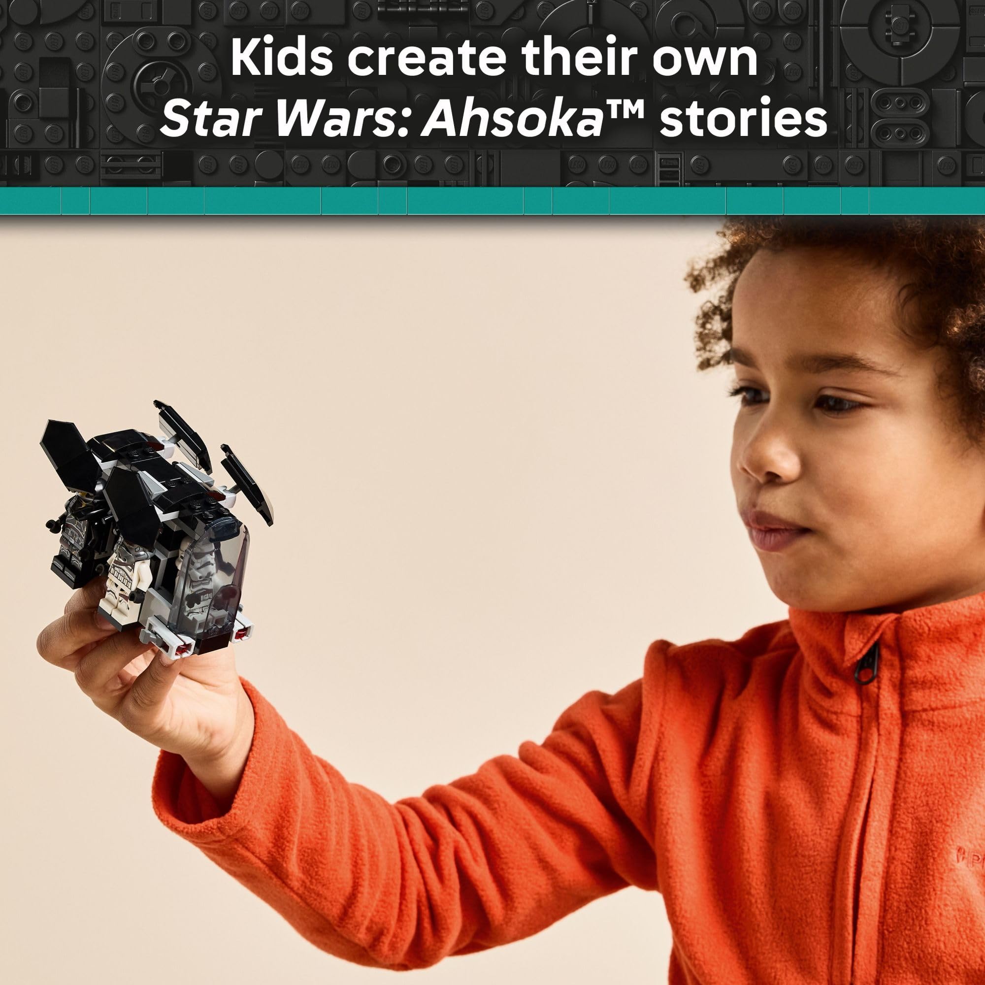 LEGO Star Wars Death Trooper & Night Trooper Battle Pack Kids Toy - Building Set for Pretend Play - Ahsoka Series Model Kit for Boys and Girls, Ages 6+ - Birthday Gift Idea for Movie Fans -75412