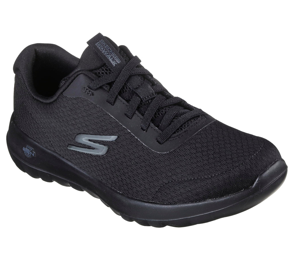 Skechers womens GO WALK JOY - ECSTATIC Black 7 US