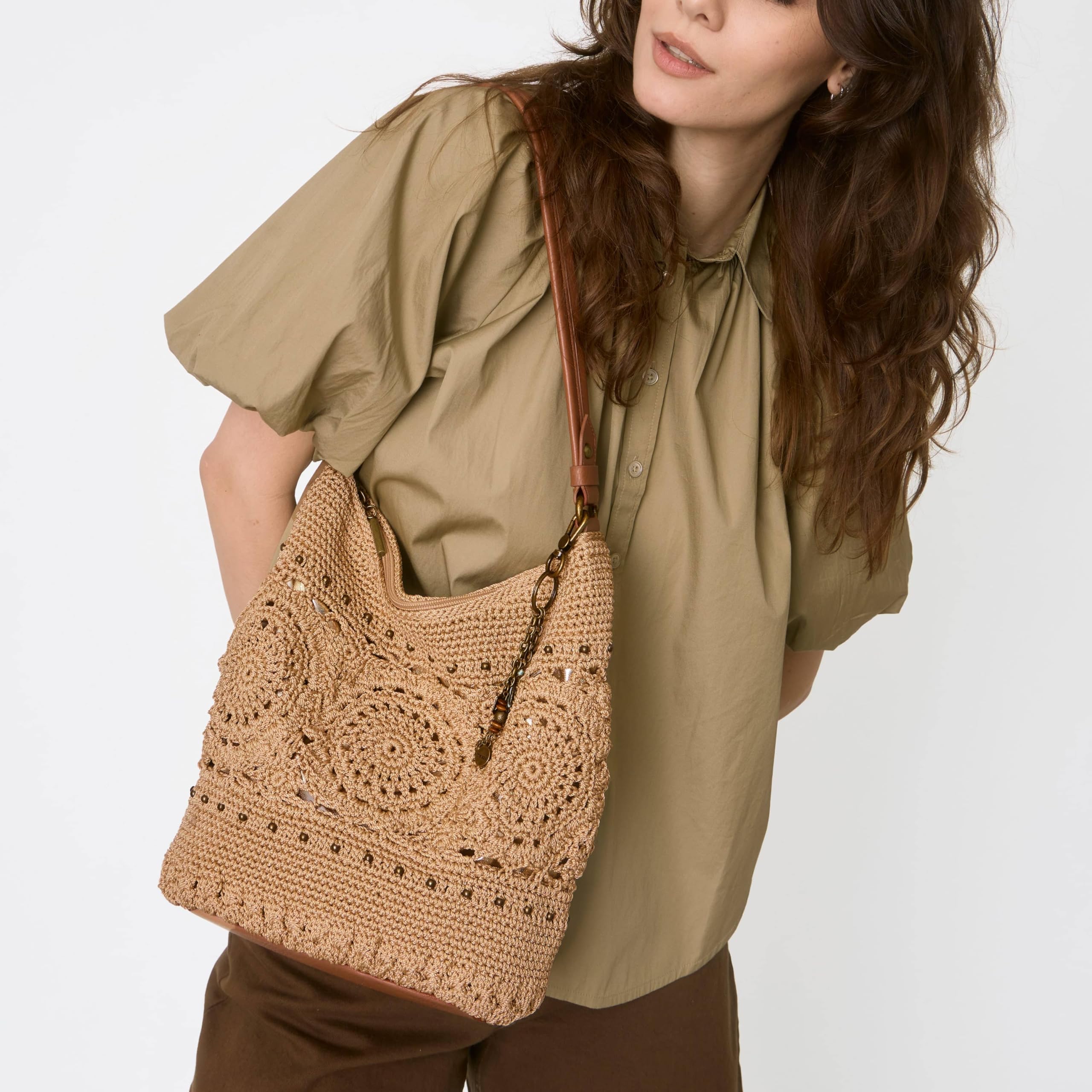 The Sak Sequoia Crochet Hobo