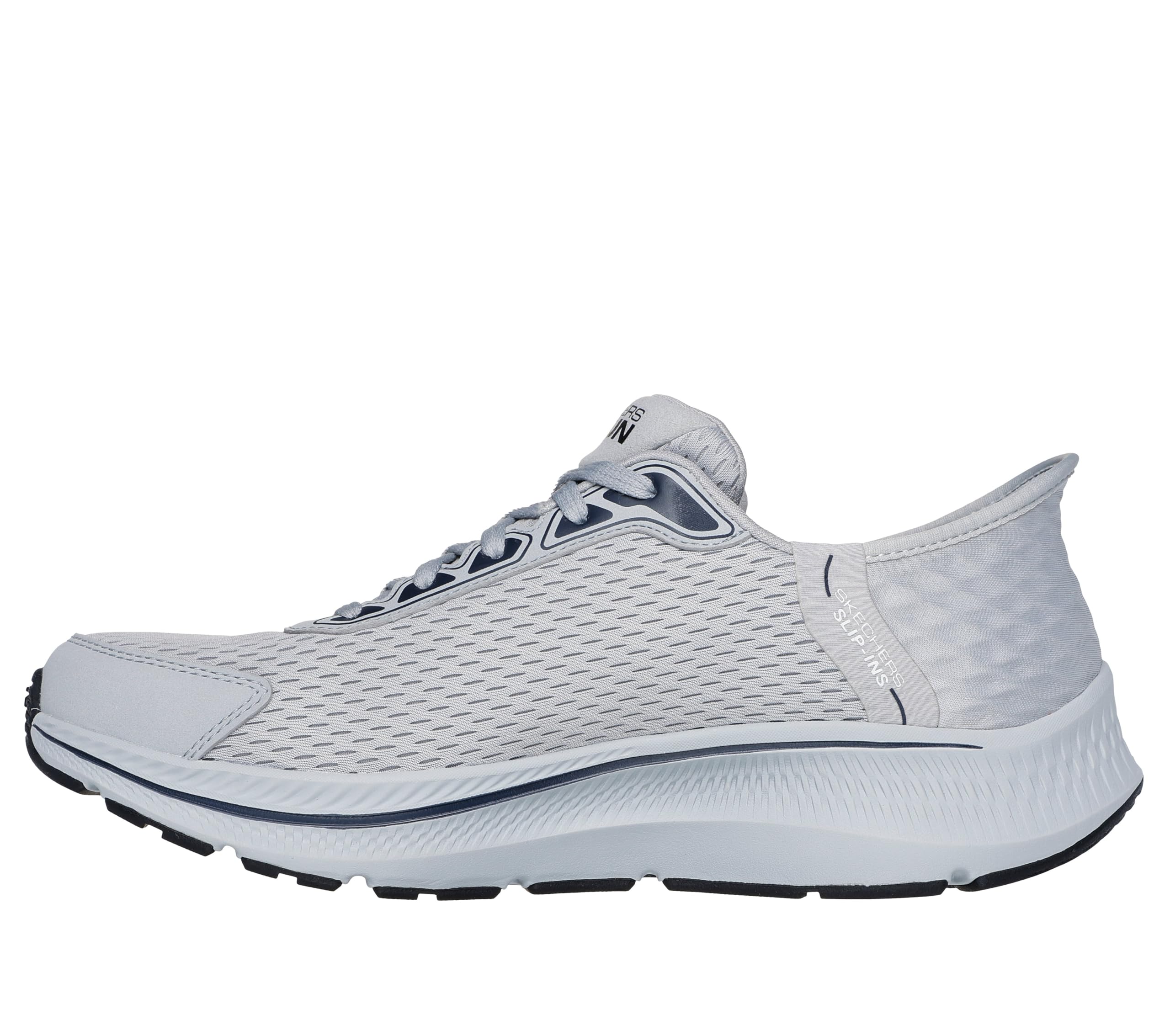 Skechers Hands Free Slip-ins Go Run Consistent 2.0 Empowered Sneaker, Light Grey, 9.5