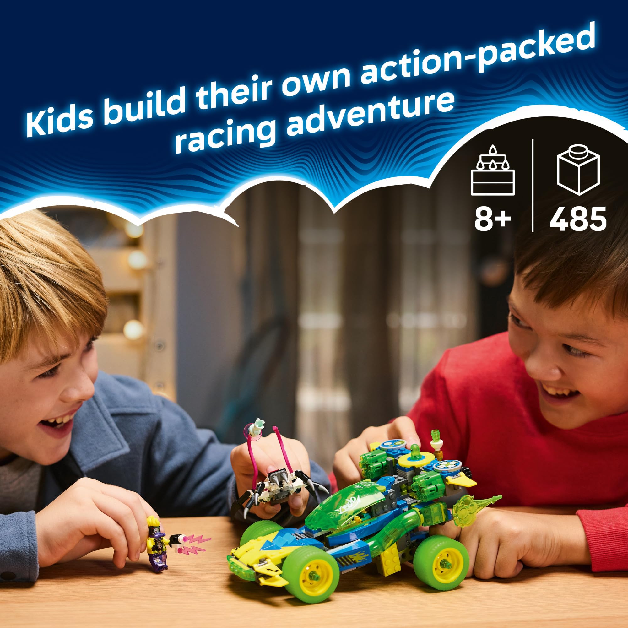 LEGO DREAMZzz Mateo and The Z-Blob Action Race Car Toy - Building Set for Kids, Boys and Girls, Ages 8+ - Fantasy Toy Car for Pretend Play - Gift Idea for Birthdays - 71491