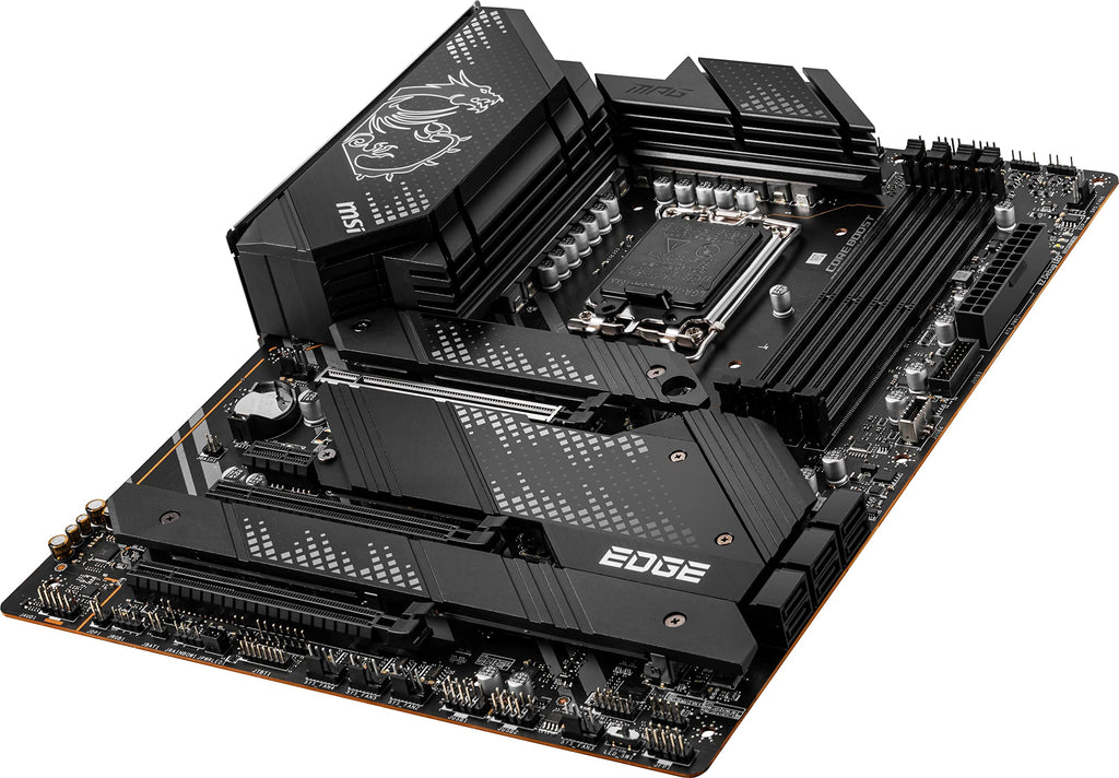 MSI MPG Z690 Edge WiFi Gaming Motherboard (ATX, 12th Gen Intel Core, LGA 1700 Socket, DDR5, PCIe 5, 2.5G LAN, M.2 Slots, Wi-Fi 6E)