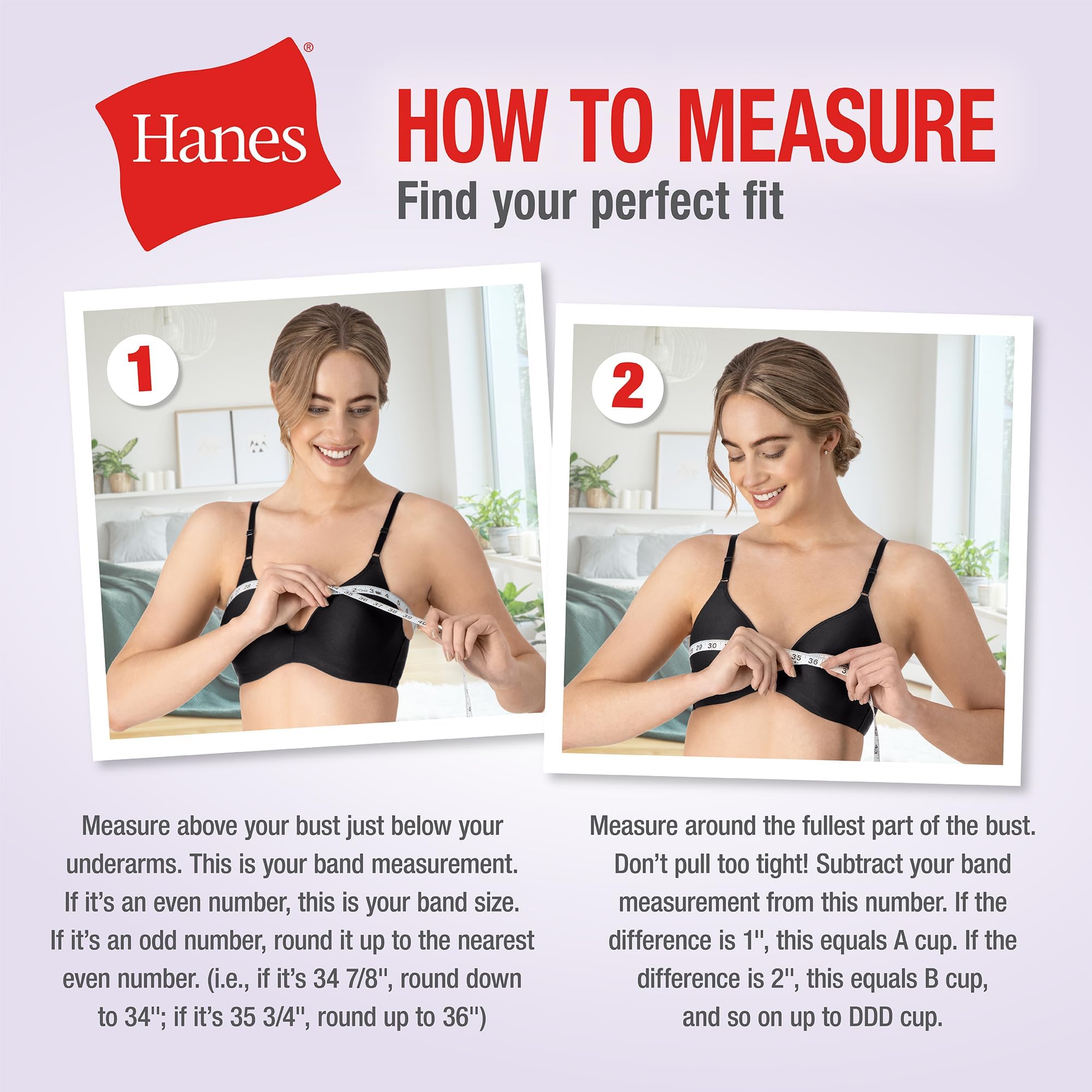 Hanes Women's Comfort Evolution Bra, Nude, Small