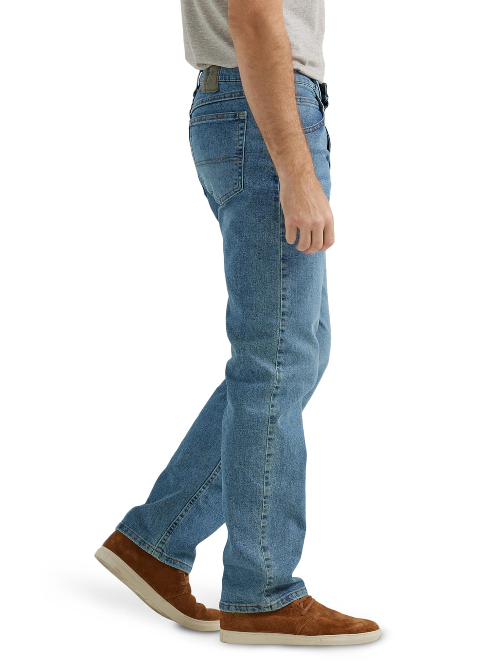Classic 5-pocket Regular Fit Flex Jean, Vintage Blue Flex, 32W x 28L