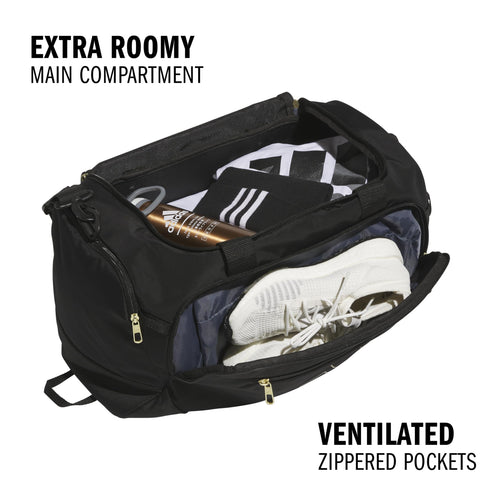 adidas Defender 5 Duffel Bag for Sports, Gym and Travel