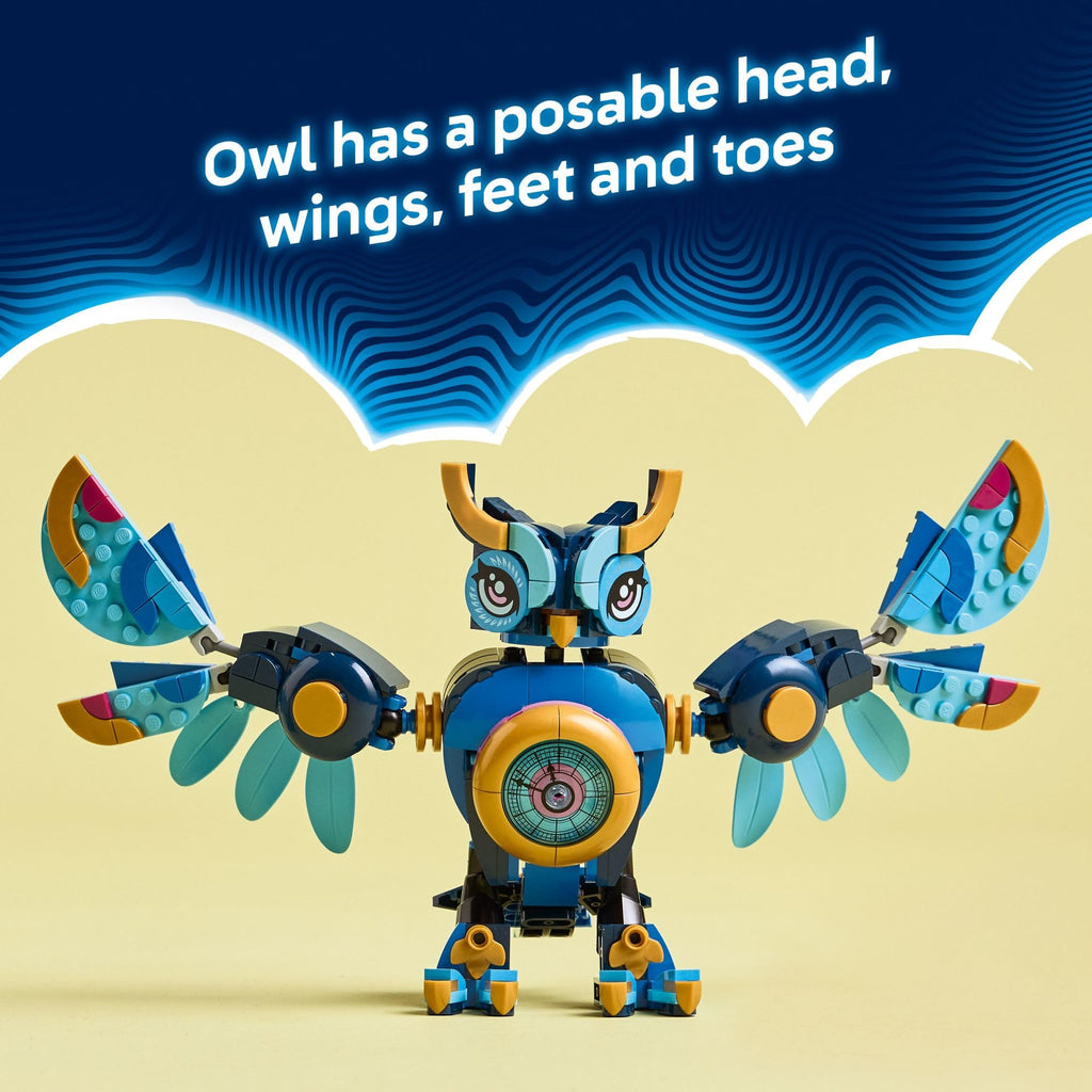 LEGO DREAMZzz Zoey’s Time Owl Building Toy - Pretend Play Set for Girls & Boys - Storytelling Toy for Kids, Ages 8+, with 2 Construction Modes - Gift Idea for Birthdays & Holidays - 71494
