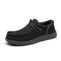 Bruno Marc Men's Arch Support Casual Slip-on Shoes Loafers for Men Non Slip Comfortable Boat Shoes,Size 13,Black,SBLS2302M